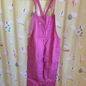 Lucy & Yak Pink Overalls with Adjustable Straps